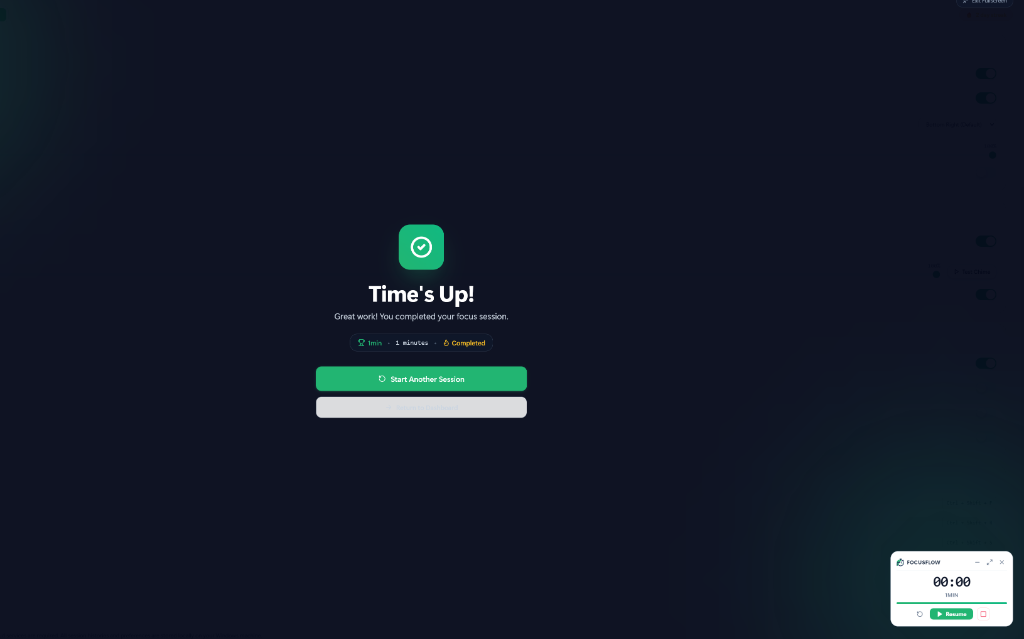 FocusFlow Desktop Preview